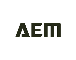 AEM LOGO DESIGN VECTOR TEMPLATE