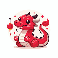 Welcome the Chinese New Year with our 2024 Dragon Icon! This charming design features a stylized dragon, a symbol of power, strength, and good luck in Chinese culture.