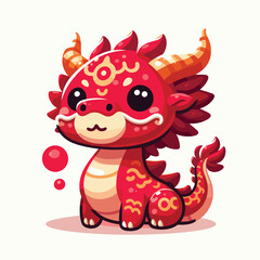Welcome the Chinese New Year with our 2024 Dragon Icon! This charming design features a stylized dragon, a symbol of power, strength, and good luck in Chinese culture.