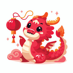 Welcome the Chinese New Year with our 2024 Dragon Icon! This charming design features a stylized dragon, a symbol of power, strength, and good luck in Chinese culture.