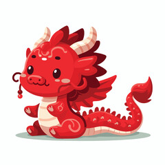 Welcome the Chinese New Year with our 2024 Dragon Icon! This charming design features a stylized dragon, a symbol of power, strength, and good luck in Chinese culture.