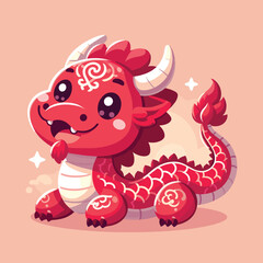 Welcome the Chinese New Year with our 2024 Dragon Icon! This charming design features a stylized dragon, a symbol of power, strength, and good luck in Chinese culture.