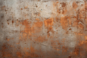 illustration of old rusty metal background. Created with Generative AI