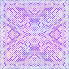 abstract background with geometrical figures in purple and pink colors
