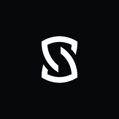 Letter S Logo Design Vector. Usable for Business Logo. Initials Vector