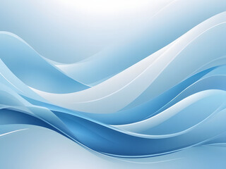 abstract blue wave light design flow smooth pattern art wallpaper background 