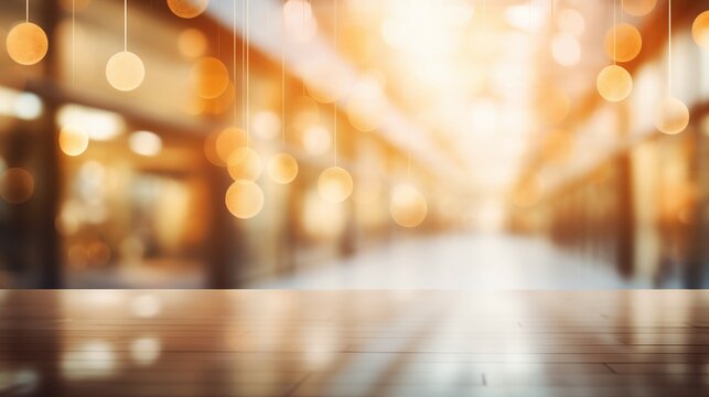 Captivating Abstract Blur Image Background of a Shopping Mall Perfect for Microstock Platforms - Optimize Visibility and Maximize Sales with This Popular Contributor's Work