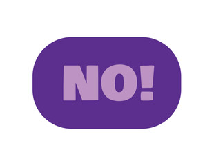 Message element of kawaii set. This kawaii violet-style 