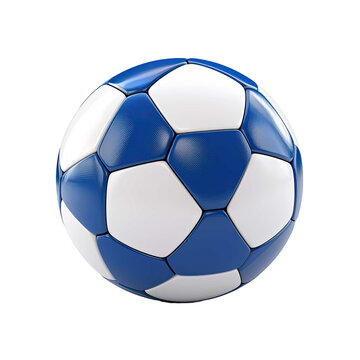 Soccer Ball Isolated on Transparent or White Backgroundc
