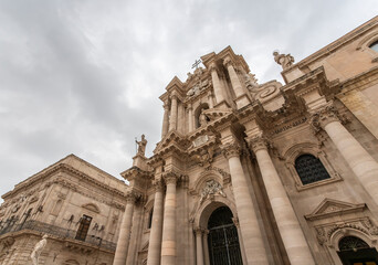 Architecture in Siracusa, Sicily, Italy