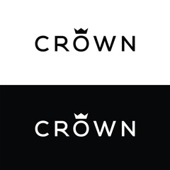 Crown Logo Design. Usable for Business Logo. Logo Element