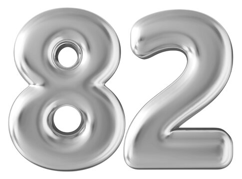 Silver 3d number 82