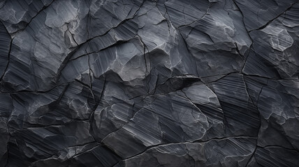 black background, stone texture with cracks, charcoal view for design