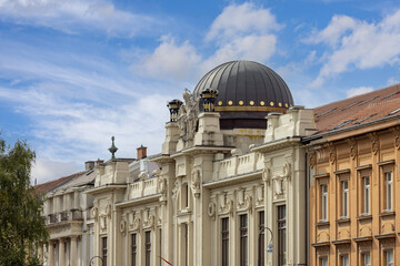 Zagreb Ethnographic Museum located at Republic of Croatia Square, Zagreb, Croatia