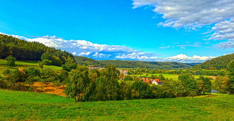 Breuberg im Odenwaldkreis (Hessen, Deutschland)
