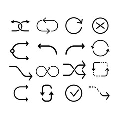 Interface Arrows icons
