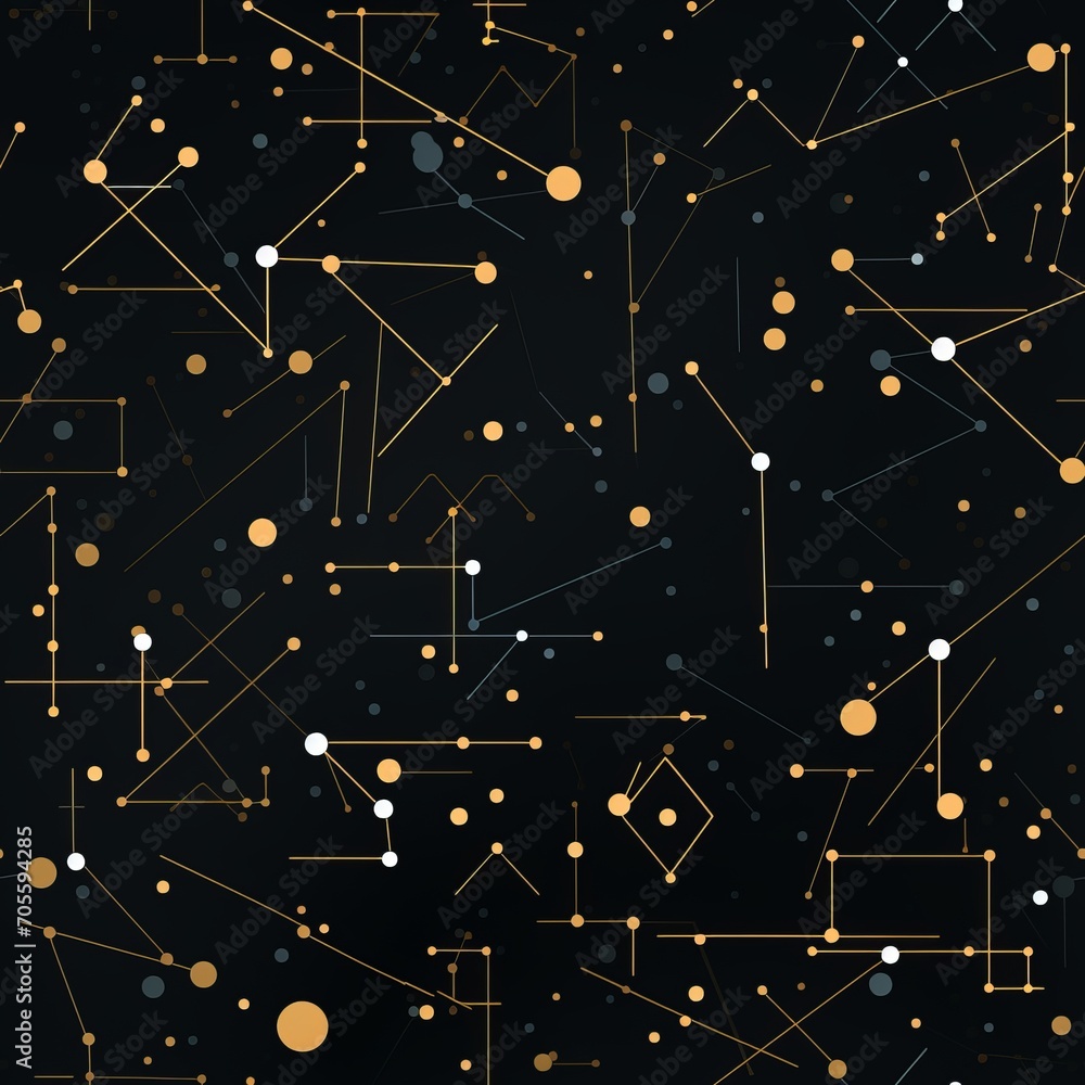 Poster abstract geometric gold pattern vectors with trendy textures, perfect for versatile design projects.