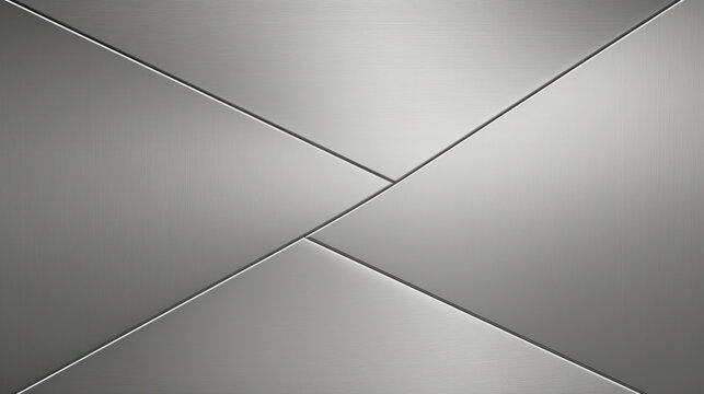 Abstract metal plate, triangle, geometric background.