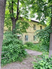 old house in the garden
