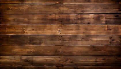 Naklejka premium Intricately textured top view of dark wood background, adding sophistication to designs