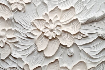The texture is a three-dimensional drawing of white color. Background for postcards in retro style for the wedding.
