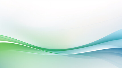 Abstract green digital cyberspace background material with a sense of technology, art concept illustration with a sense of technology