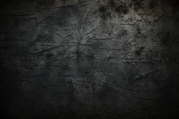 Obraz premium black scratched metal texture