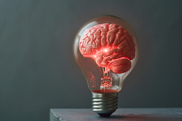 light bulb with idea