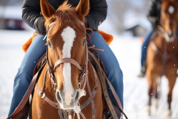 Skijoring at the Steamboat Springs Winter Carnival