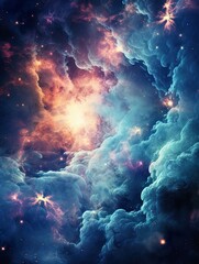 Fototapeta premium lights of space