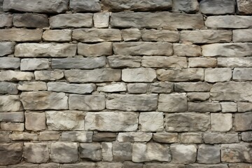 Stone wall of an old house. Full frame pattern or texture, UK