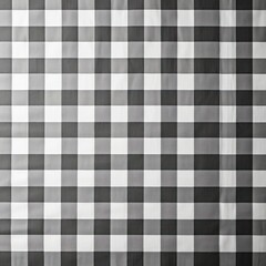 Grey and white plaid fabric texture as a background