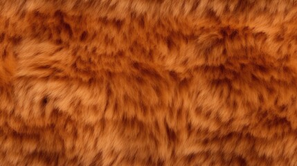 Naklejka premium Ethiopian wolf fur seamless pattern. Repeated background of fluffy texture.