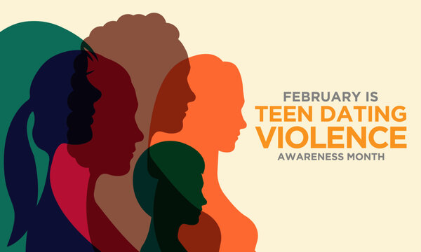 Teen Dating Violence awareness month (TDVAM) observed every year in February. is a national effort to raise awareness about teen dating violence and promote healthy relationships. Vector illustration. © Waseem Ali Khan