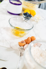 Crafting Lemon, Blueberry, and Vanilla Bundt Cakes