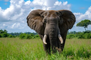 Obraz premium Musth elephant