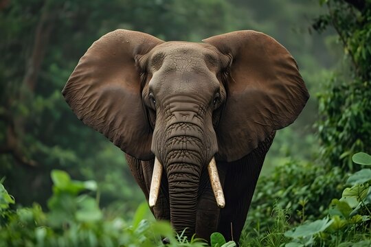 
Musth elephant