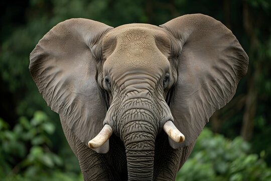 
Musth elephant