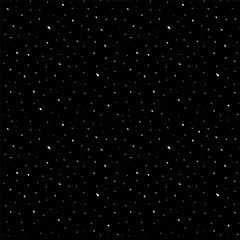 Obraz premium Seamless black and white pattern. Abstract background with dots on black background. 