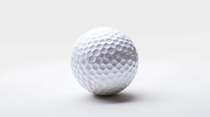 Golf Ball on white background