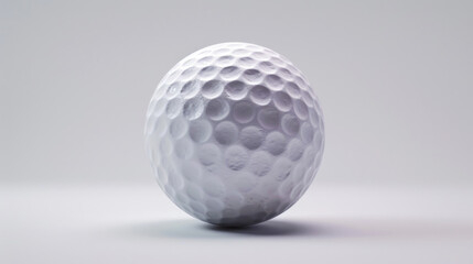 Golf Ball on white background