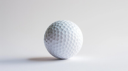 Golf Ball on white background