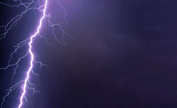 Lightning flash bolt or thunderbolt. Lightning or magic power blast storm.