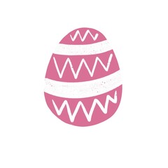 cute easter eggs illustration icon