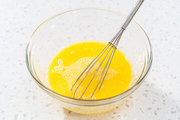 Simple vanilla bundt cake from box cake