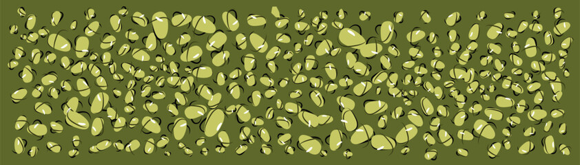 Background design with bubbles. Stylish geometric pattern.