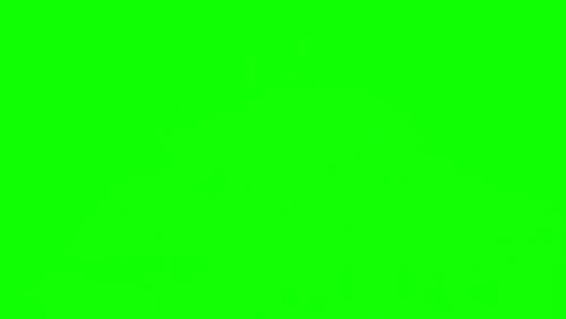  A minimalistic white starburst on a green background