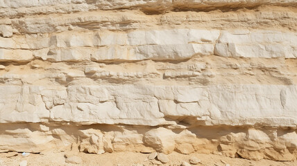 texture white stone, sedimentary rock layers, chalk, gypsum, sandstone