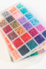 Colorful Clay Beads Set for Creative Kids' Bracelet Making