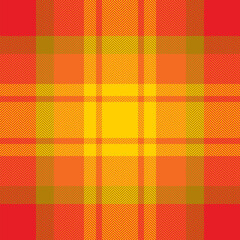 Plaid check pattern. Seamless fabric texture. Tartan textile print.